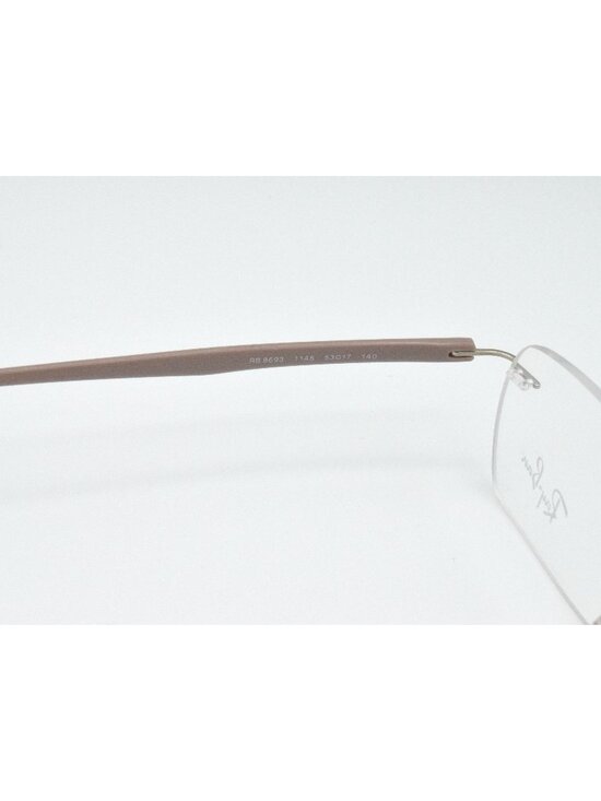 Ray-Ban Eyeglasses Ray-Ban RX 8693 1145 Light Ray Titanium Silver Frame 53 mm main image 6